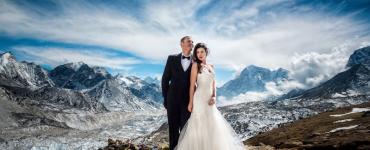 เมื่อบ่าวสาว ถ่ายภาพแต่งงานที่ Everest