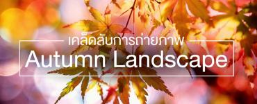 เคล็ดลับการถ่ายภาพ Autumn Landscape 