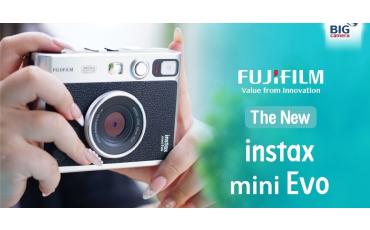 ของจริงมาแล้ว! กล้องฟิล์มสุดฮิตที่หลายคนอยากครอบครอง 'Fujifilm instax mini Evo' กับดีไซน์เฉพาะตัวที่ไม่เหมือนใคร