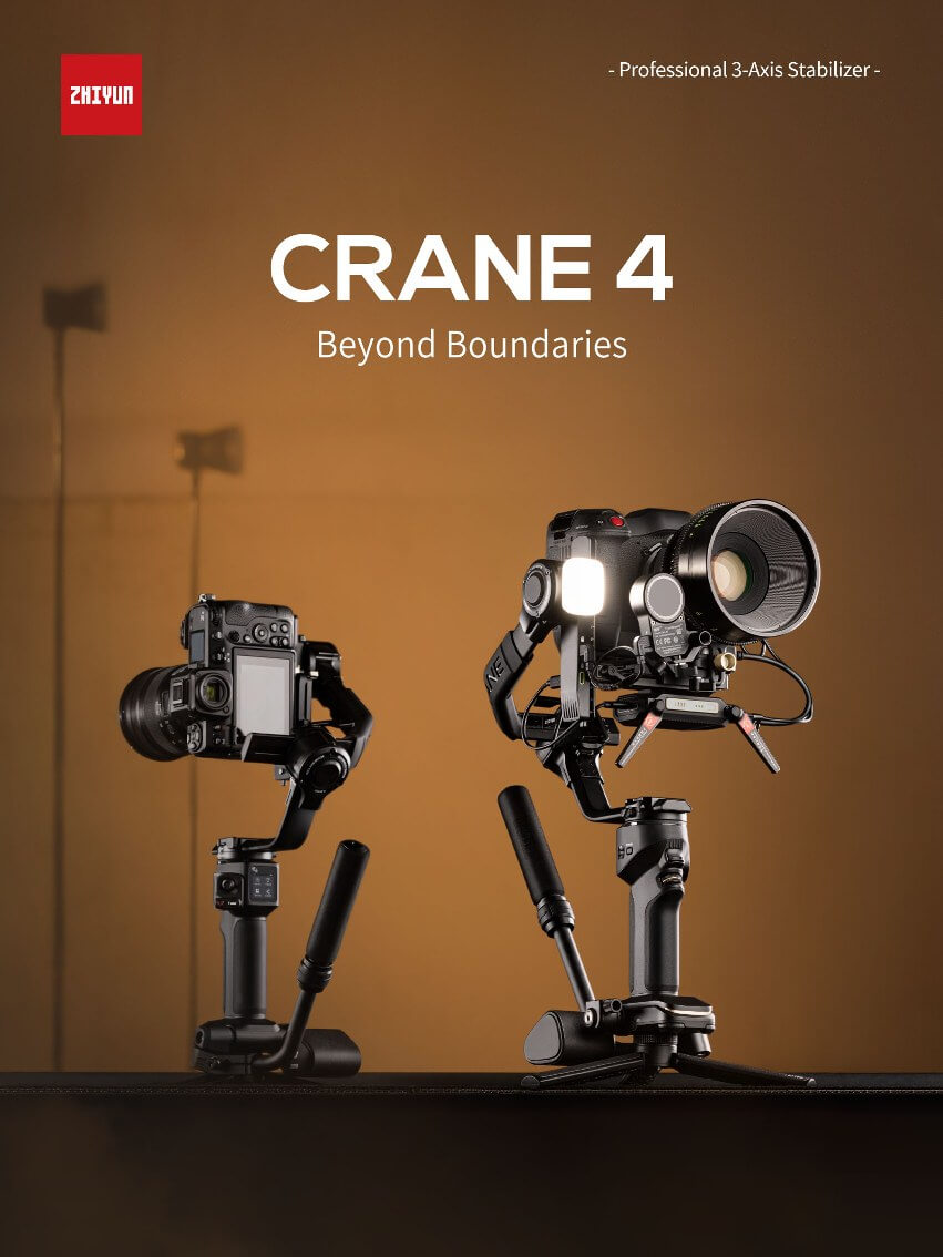 Zhiyun Crane 4 Bigcamera ศูนย์รวมกล้องดิจิตอลที่มีความสุขให้เลือก